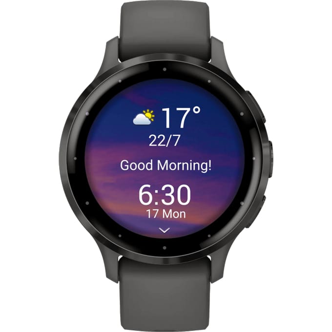 Garmin Venu 3s - Smartwatch - AMOLED-Scherm - 41 mm - Pebble Grey