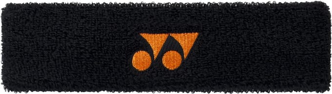 Yonex AC258YX VA hoofdband / headband - black / oranje