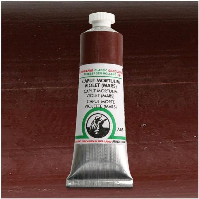 Oil paint Old Holland 40ml – 066 Caput Mortuum Violet (Mars)