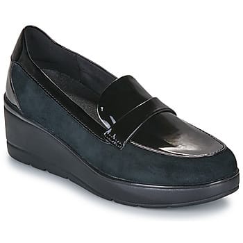 GEOX ILDE DAMES Loafers - ZWART - Maat 36