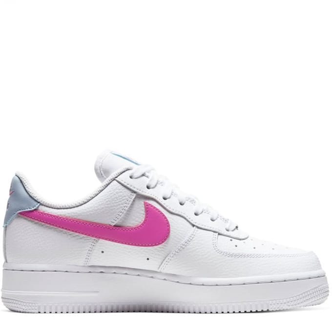 Nike Women's Nike Air Force 1 Low '07 White Fire Pink - Limited Edition - Dames Sneakers - Wit/Roze