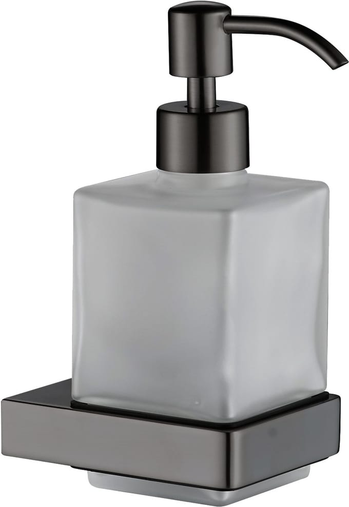 Plieger Altea Zeepdispenser – Wandmontage – Geborsteld Gunmetal