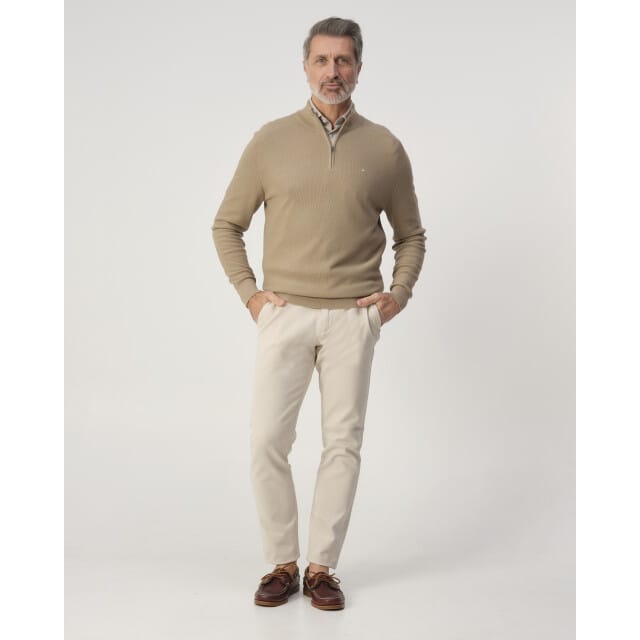 Campbell Schipperstrui Heren Lemon Pepper Beige