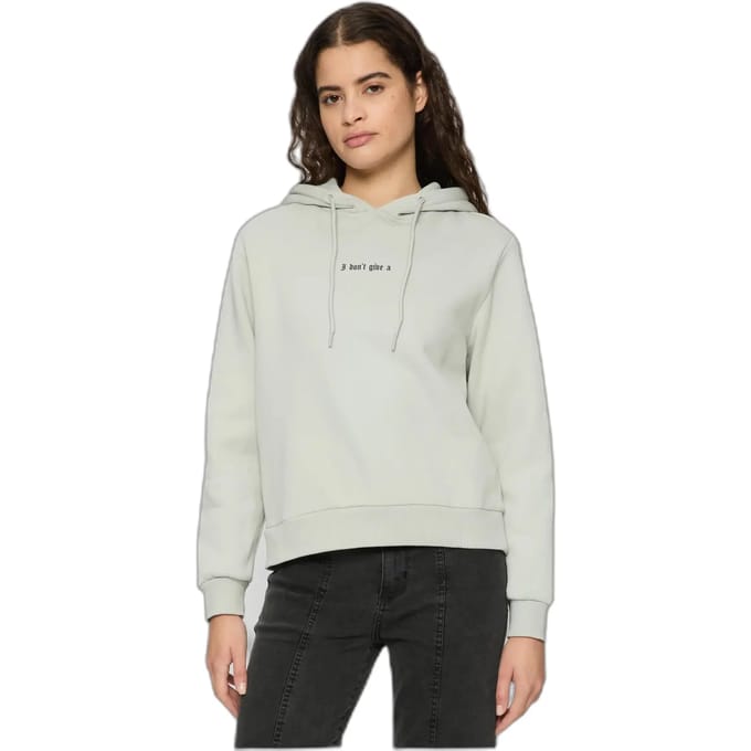 Dames Hoodie Miss Tee I Don't Give A