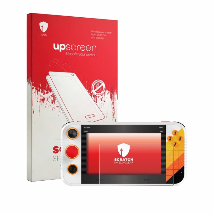 upscreen - Screenprotector voor My Arcade Atari Gamestation Go Portable - Folie Beschermfolie transparant