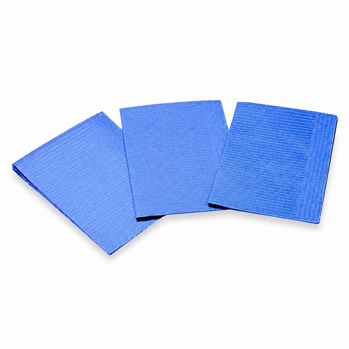 Dental Towels patiëntenservetten blauw 500 stuks
