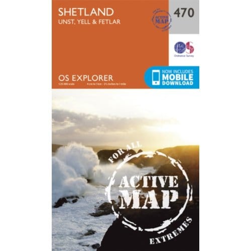 Shetland - Unst, Yell And Fetlar - Ordnance Survey