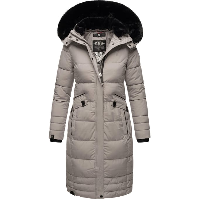 Navahoo Dames Winterjas Fahmiyaa – Lang, Warm & Functioneel met Capuchon