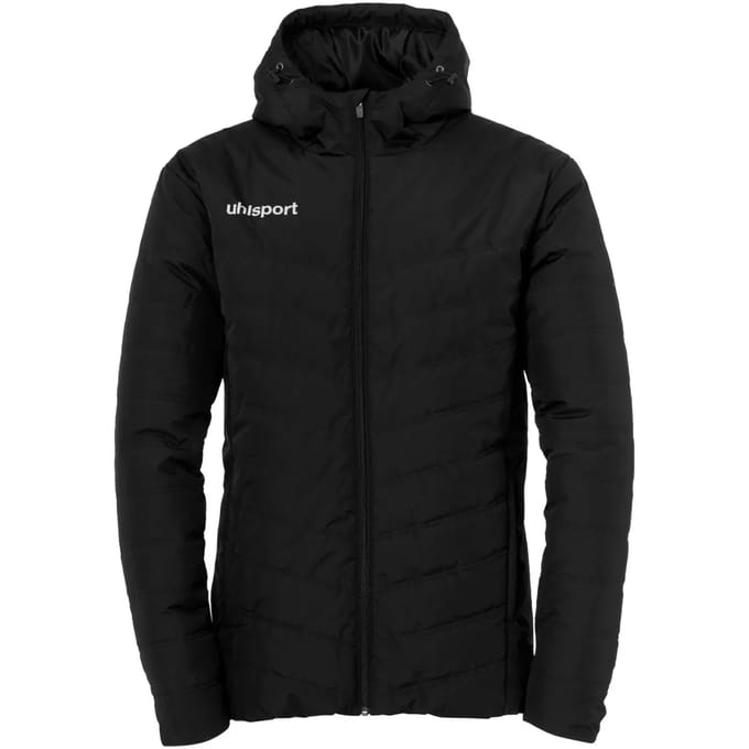 Uhlsport Essential Winterjack Heren - Zwart / Wit | Maat: M