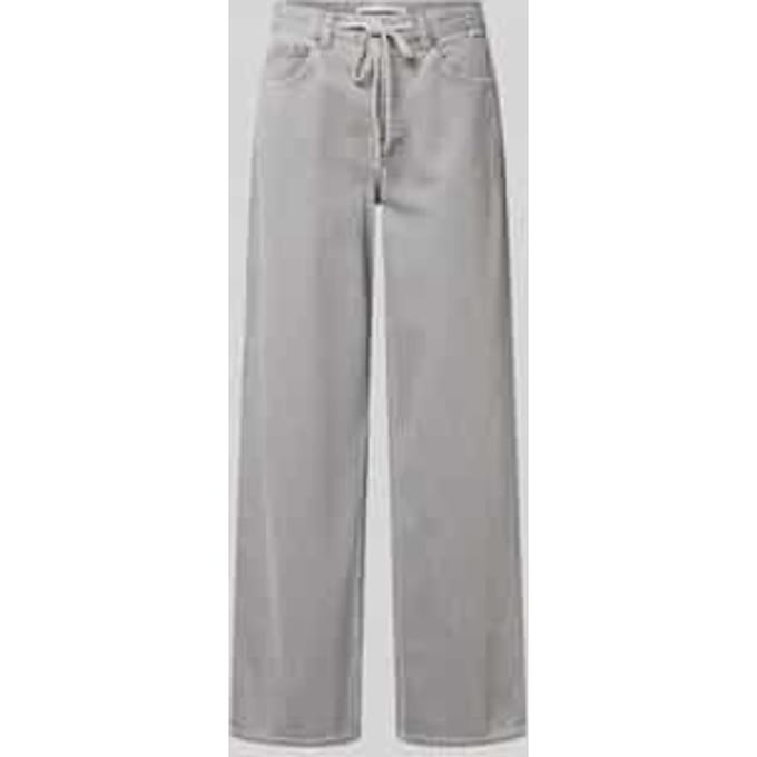 Wide leg jeans van mix van katoen en lyocell model 'ASTRAEAAS'