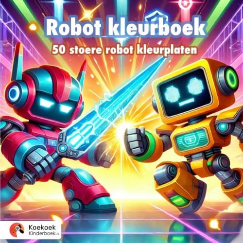 Robots Kleurboek - Koekoek Kinderboek