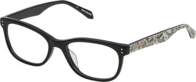 Ladies'Spectacle frame Zadig & Voltaire VZV16452700K Black (ø 52 mm)