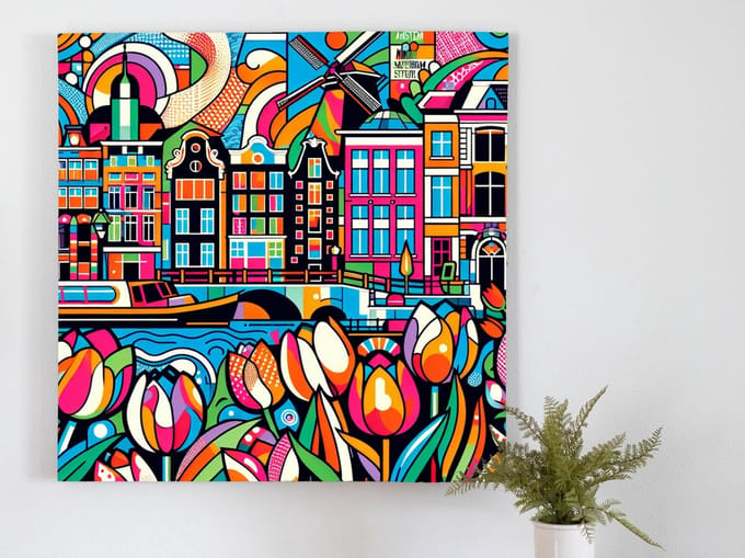Kunstprint | Wanddecoratie | Forex | 60 × 60 cm