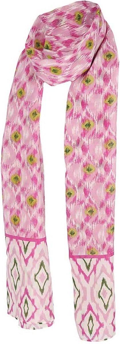 Dames Sjaal Zomer Sjaal Roze-Paars.