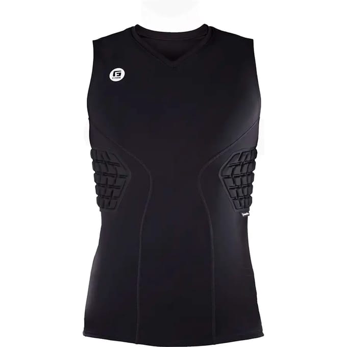 G-Form Compressie Basketbalshirt Heren - Zwart | Maat: XL