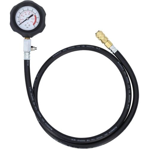 KS Tools 150.1921 Manometer met slang, 10 bar