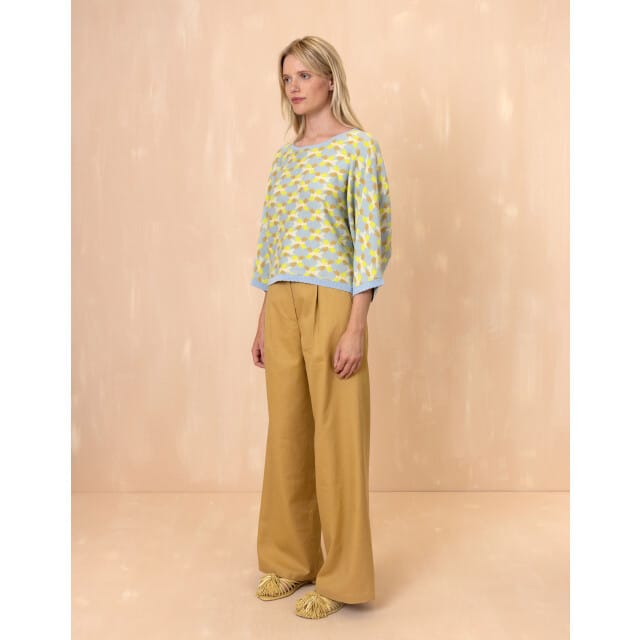 Oilily Party Broek- maat38 Antelope