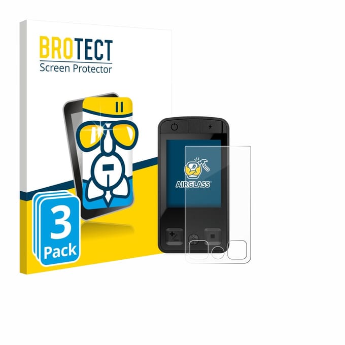 Screenprotector 3 Stuks voor Bosch Kiox 400C Beschermglas transparant
