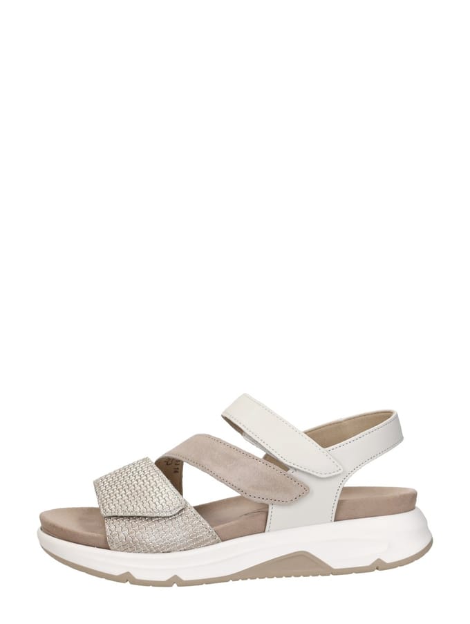 Gabor Rollingsoft Sandalen beige Leer - Maat 4,5