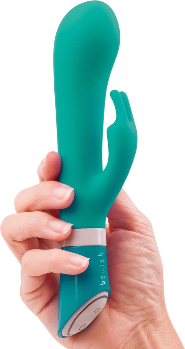 B Swish - bwild Deluxe Bunny Groen - Vibrator