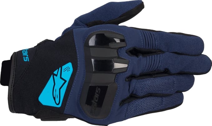 Alpinestars Chrome V2 Donkerblauw Hawaiian Ocean Handschoenen - Handschoen