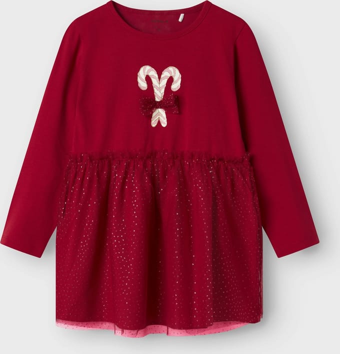 NAME IT - NMFRIJUL LS DRESS BOX - Meisjes - Jurken