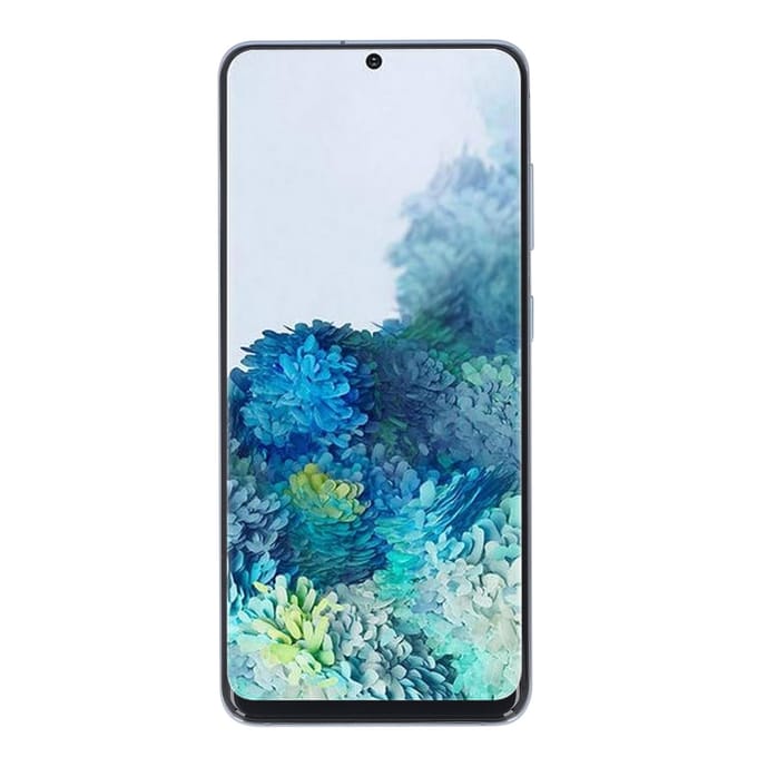 Remplacement d'assemblage d'écran de téléphone 6,2 pouces pour S20 4G Assemblage d'écran tactile et numériseur avec cadre et outils de réparation bleu