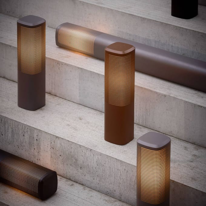 Nordlux Tuinpadverlichting Sidara 95 Seaside, antraciet, aluminium, IP44, E27