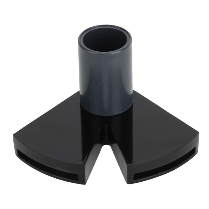 Acryl 360 graden Verstelbare Aquarium Dubbele Platte Eendenbekmondstuk Waterstroom Versneller Vis Tanks black