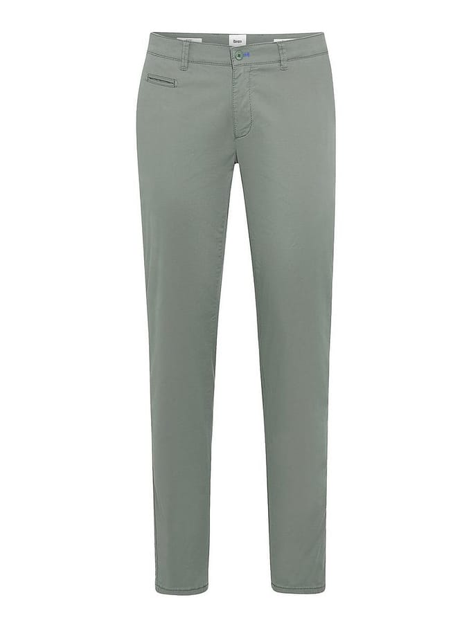 Flatfrontbroek Van Brax groen