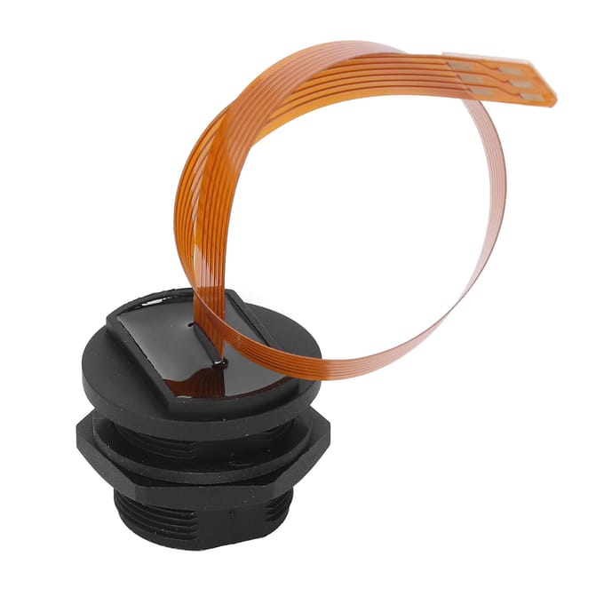 SIM-socket Flexibele Kabel 20cm IP68 Waterdicht Schroefmontage SIM-kaart Vrouwelijke Socket naar Mannelijke Verlengkabel brown