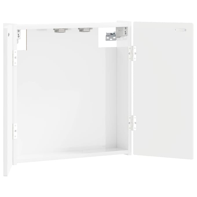vidaXL - Dartbord - Kabinet - ARNHEM - Hoogglans - Wit - 52,5 - x - 10,5 - x - 53,5 - cm