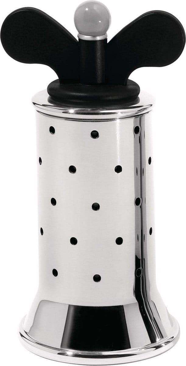 Alessi Michael Graves Pepermolen - rvs/zwart