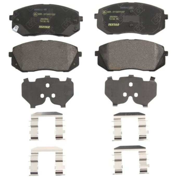 Remblokset TEXTAR 2520504, voor