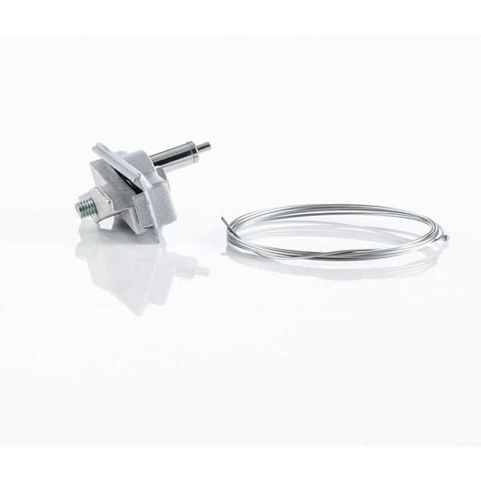 Ivela Adapt mechanisch, snelspanner, zilver