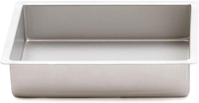Professionele Aluminium Bakvorm Langwerpig 23x33x8 cm voor Cake en Brownies