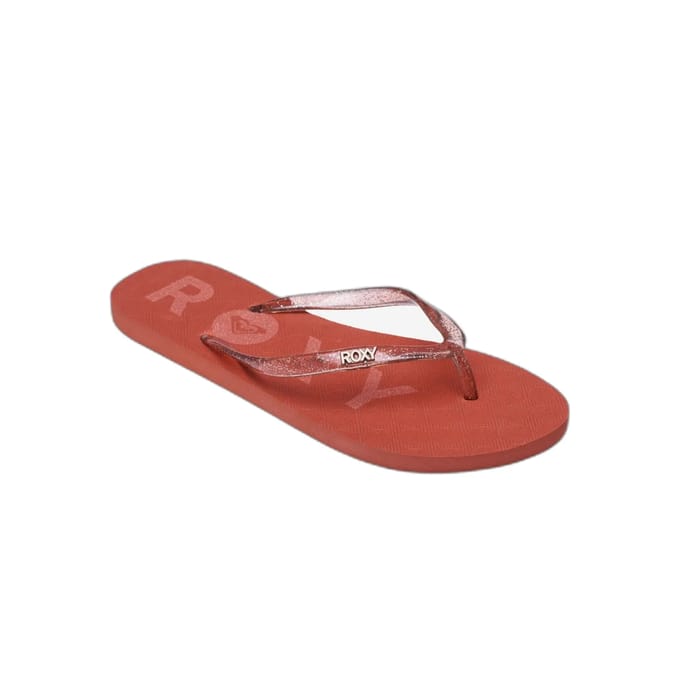 Roxy Viva Sparkle Slippers Rood EU 36 Vrouw