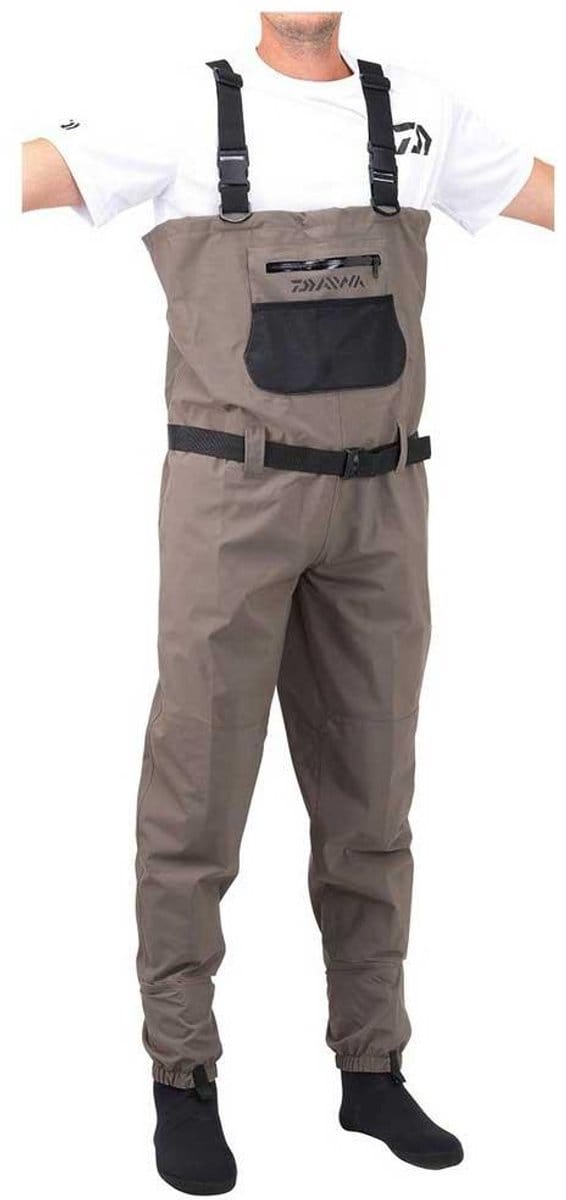 Daiwa 3-layer Ademende Waadpak Bruin EU 40-41 Man