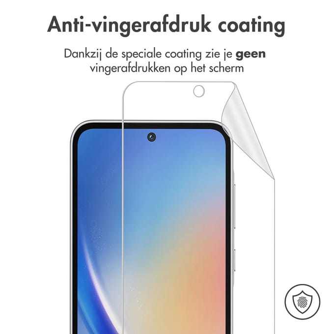 imoshion Screen Protector - Geschikt voor Samsung Galaxy A35 / A55 (5G) - Screenprotector Folie 3 Pack