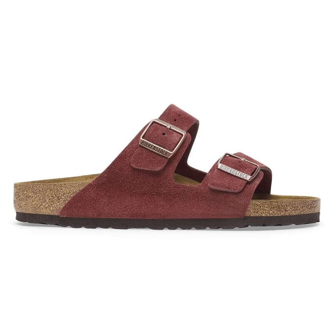 Suède sandalen Birkenstock Arizona