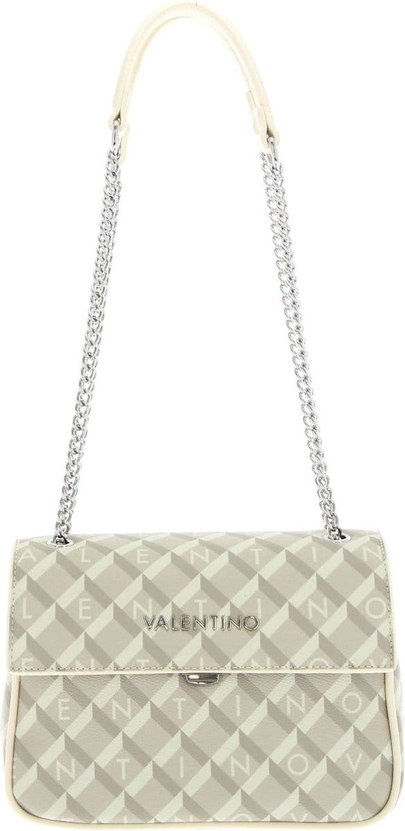 VALENTINO Schoudertas Barrio Flap Bag Ecru / Multi Beige