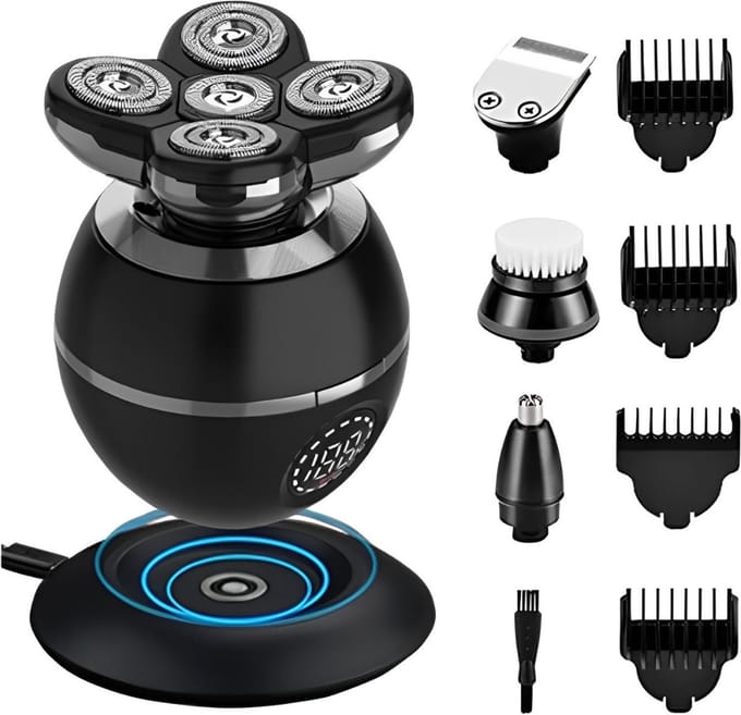 White-Label® - Scheerapparaat Mannen - Bodygroomer - Trimmer - Zwart