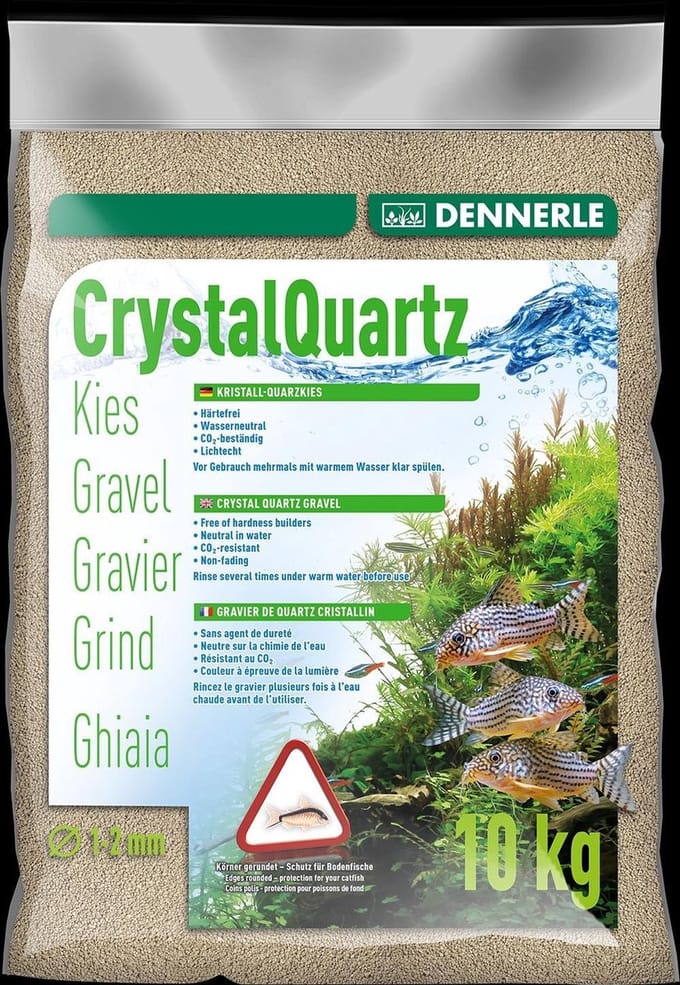 Dennerle Kristal Kwartsgrind Natuurwit Inhoud - 10 kg