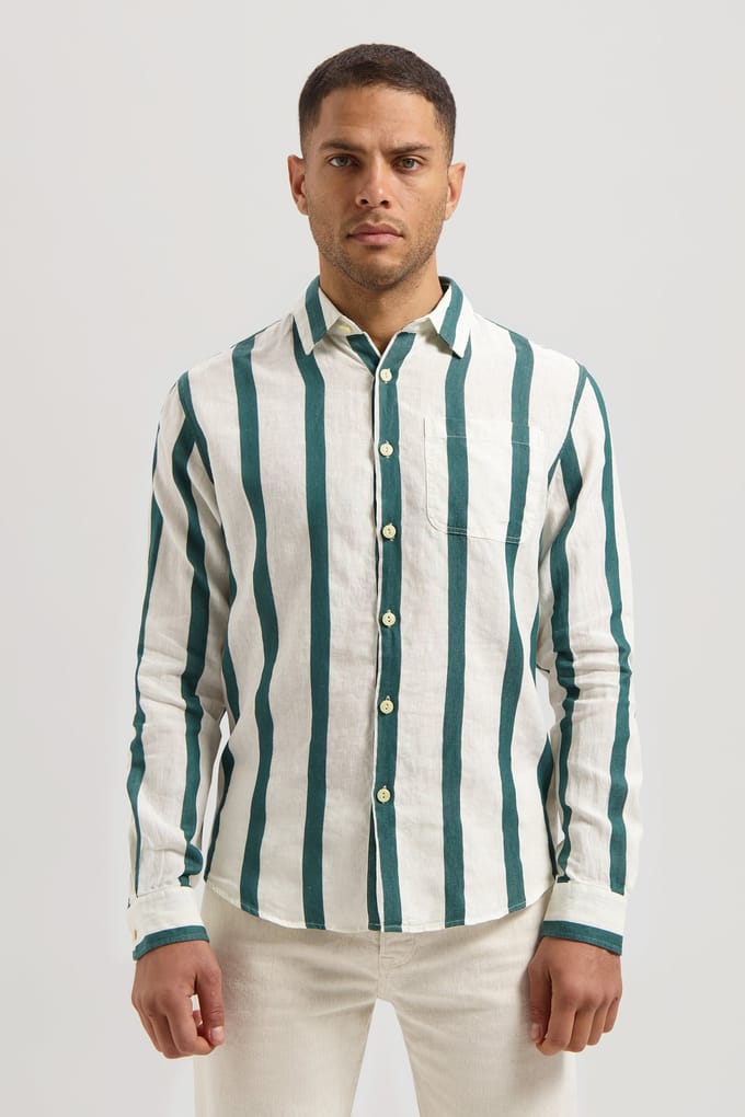 Dstrezzed Ds-miller Shirt Silver Birch Größe: S | Casual hemden Outlet | Herren | Grau