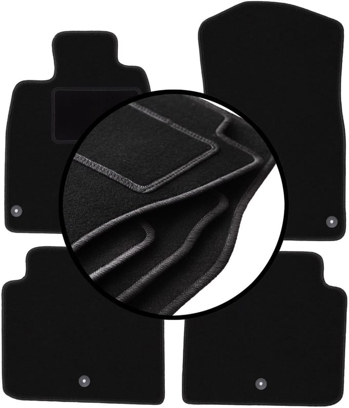 Complete set veloursmatten voor: Lexus GS III sedan (2005-2012)