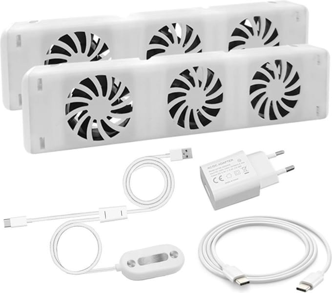 QH Radiatorventilator Booster 2 Watt Duo Set