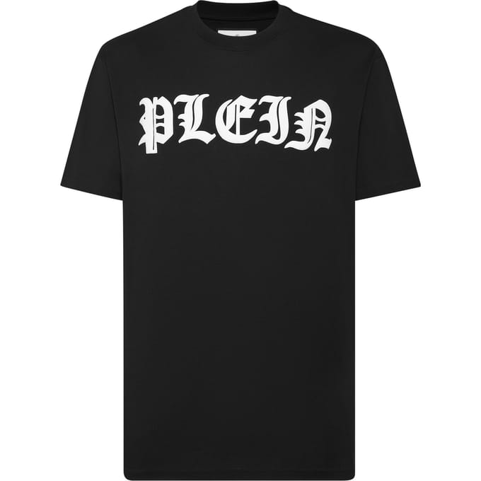 T-Shirt Ronde Hals Gothic Plein