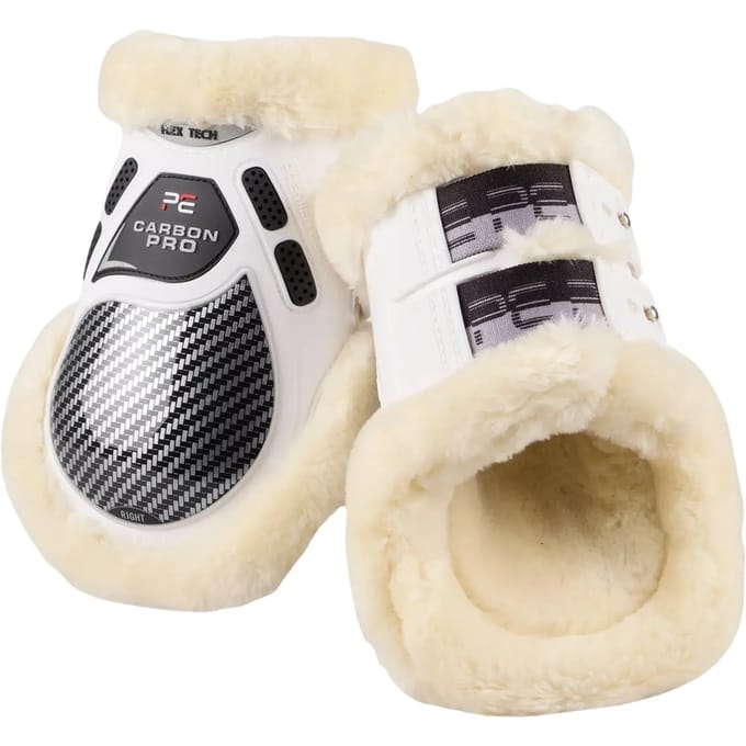 Wool paardenscheenbeschermers Premier Equine Carbon Pro Techno