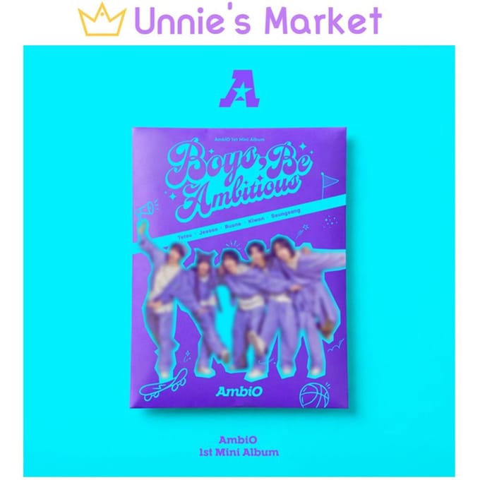 AmbiO [Boys Be Ambitious] 1er Mini Album + Cadeau Gratuit 1EA purple