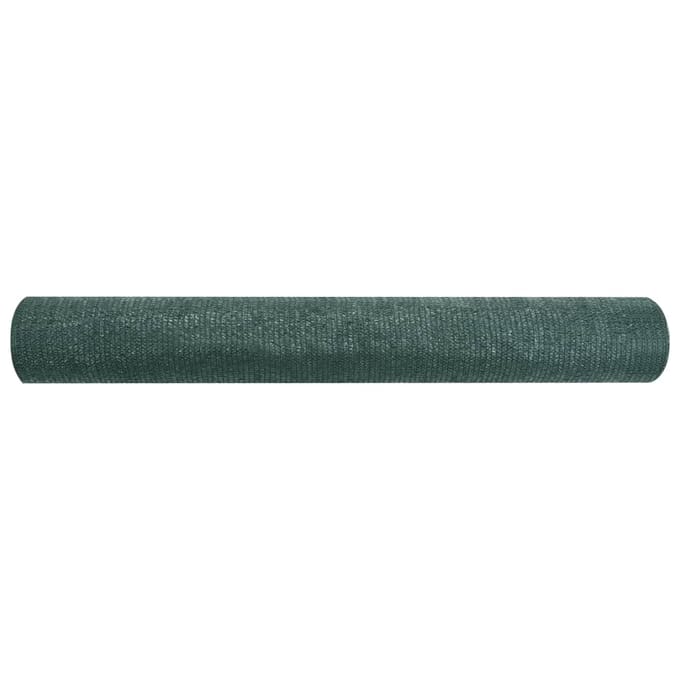 vidaXL - Privacynet - 75 - g/m² - 2x25 - m - HDPE - groen
